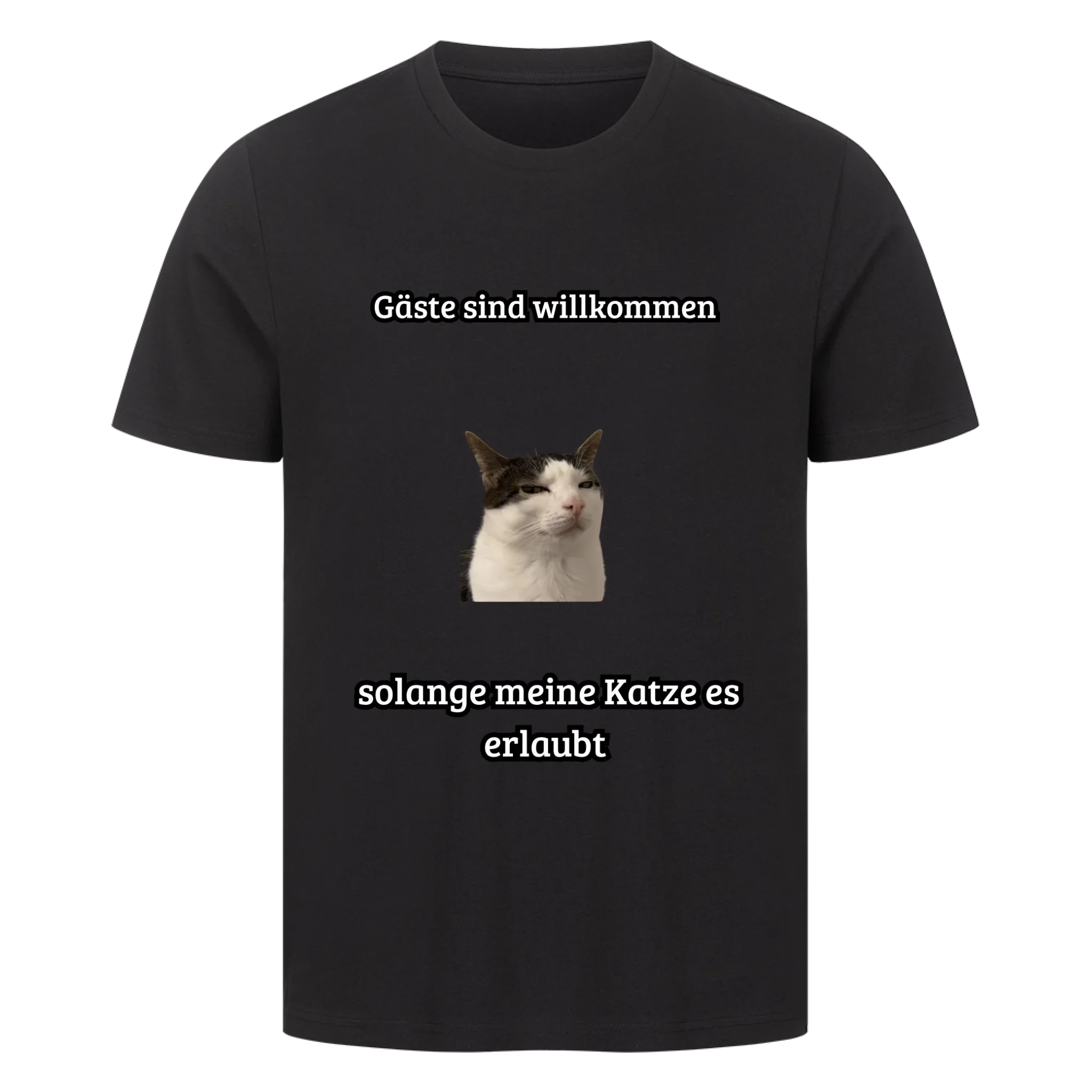 Personalisiertes Katzenbesitzer-T-Shirt