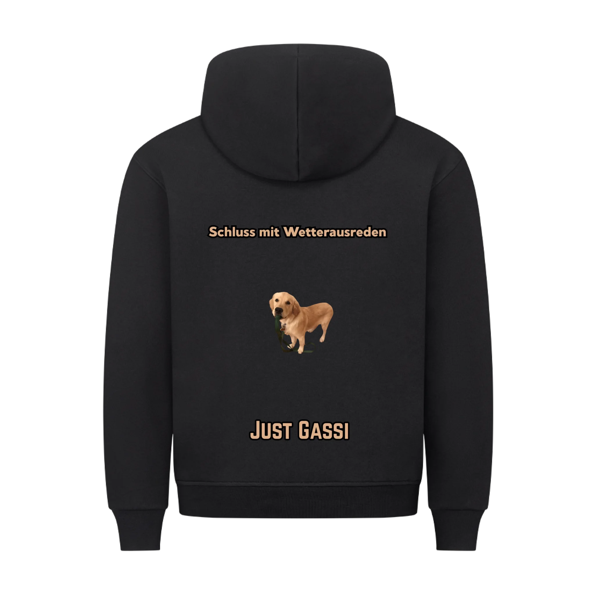 Schluss mit Wetterausreden! Premium-Hoodie, Unisex