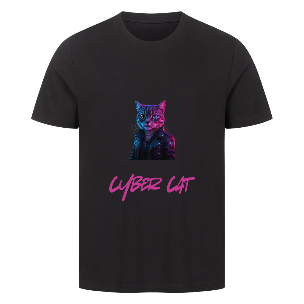 Cyber Cat , Gen AI , T-Shirt