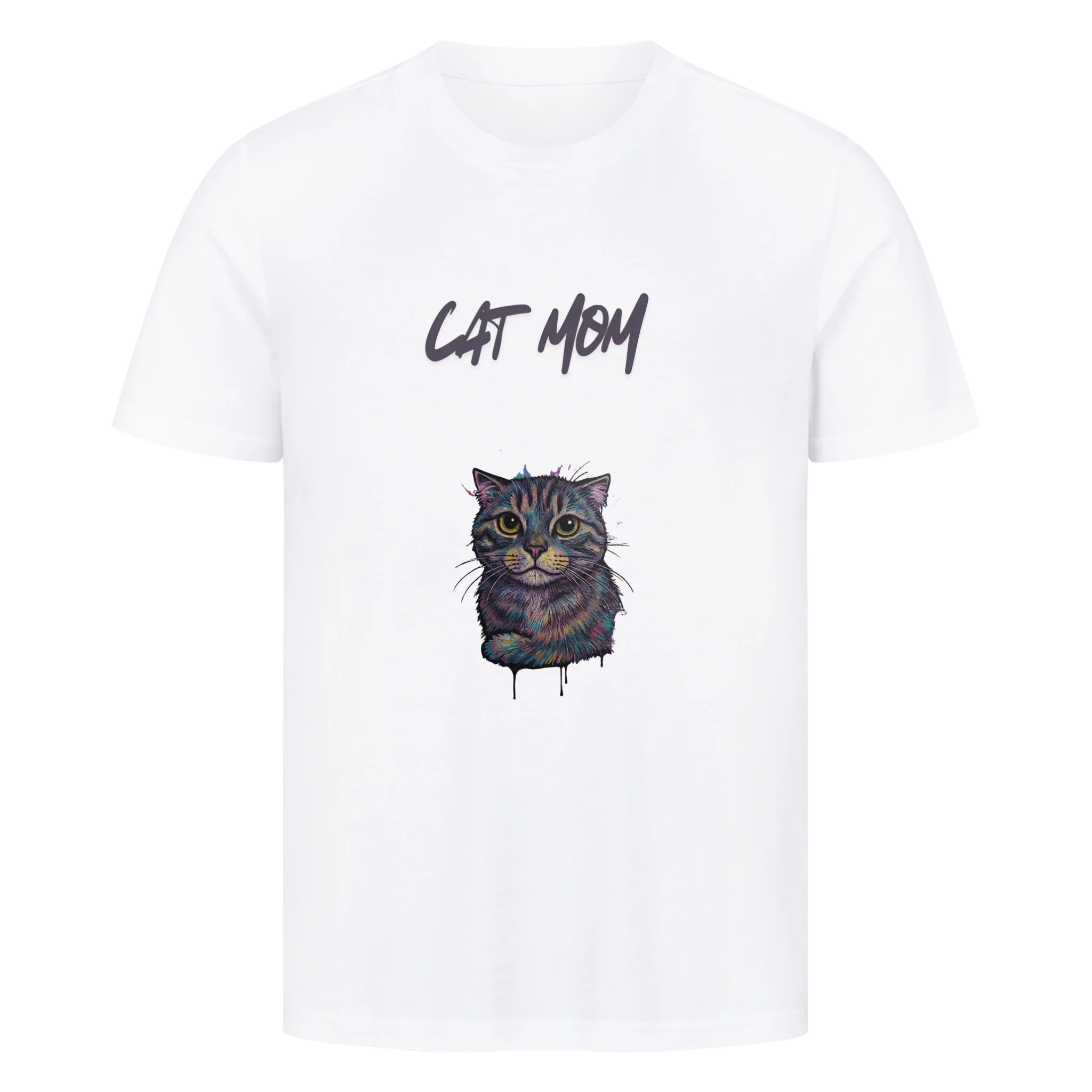 Cat Mom , Gen Ai , T-Shirt