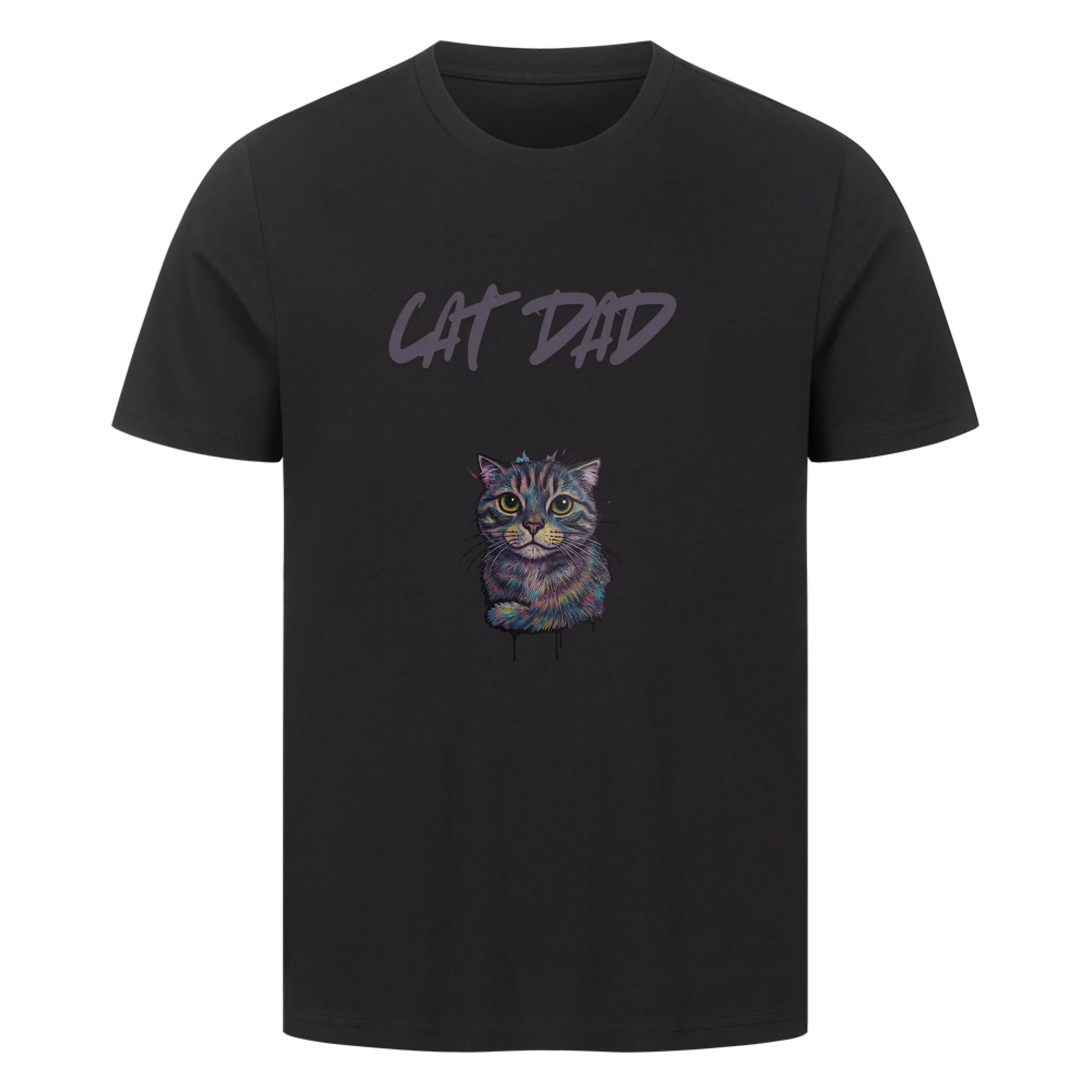 Cat Dad , Gen Ai , T-Shirt