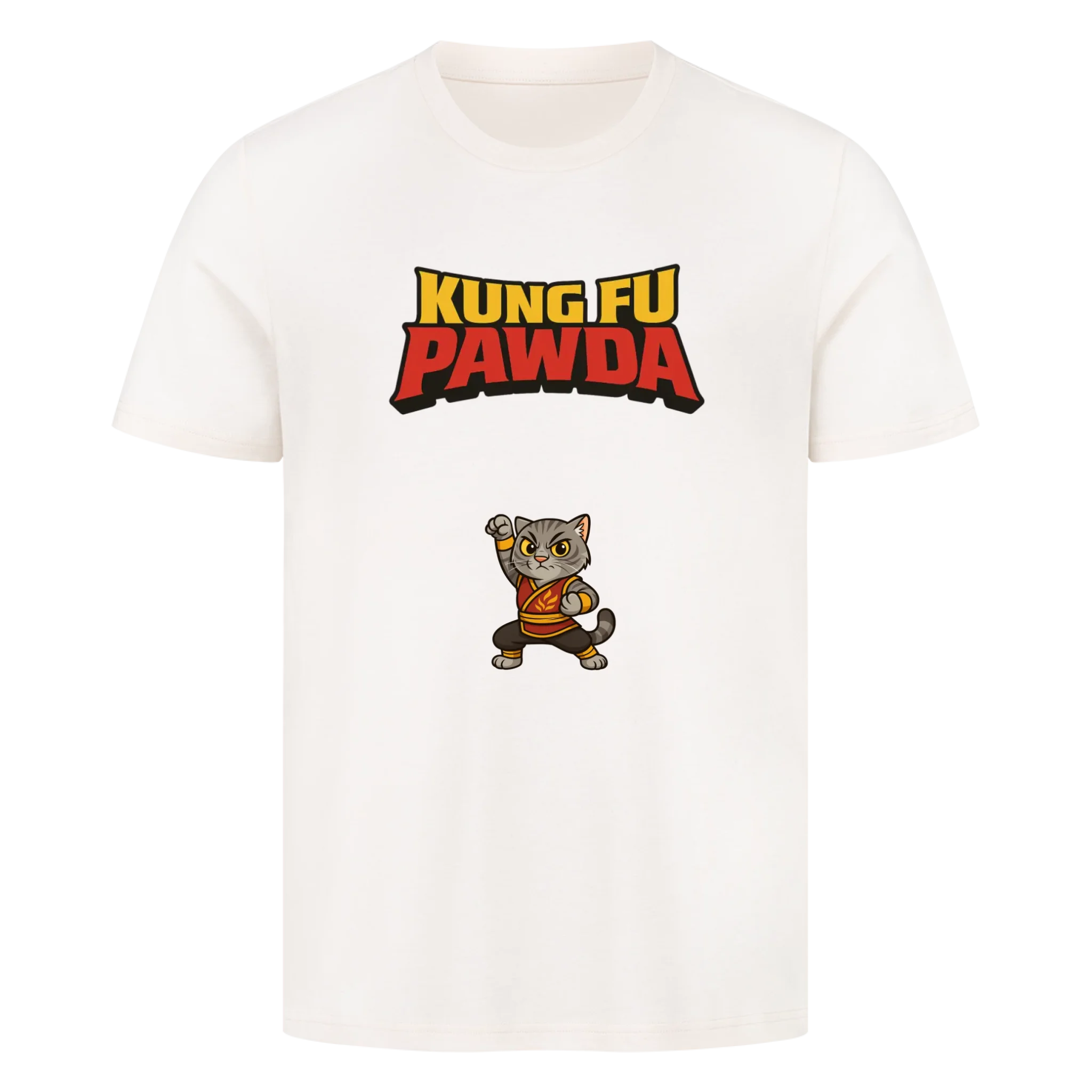 Kung Fu Pawda T-Shirt  Katze