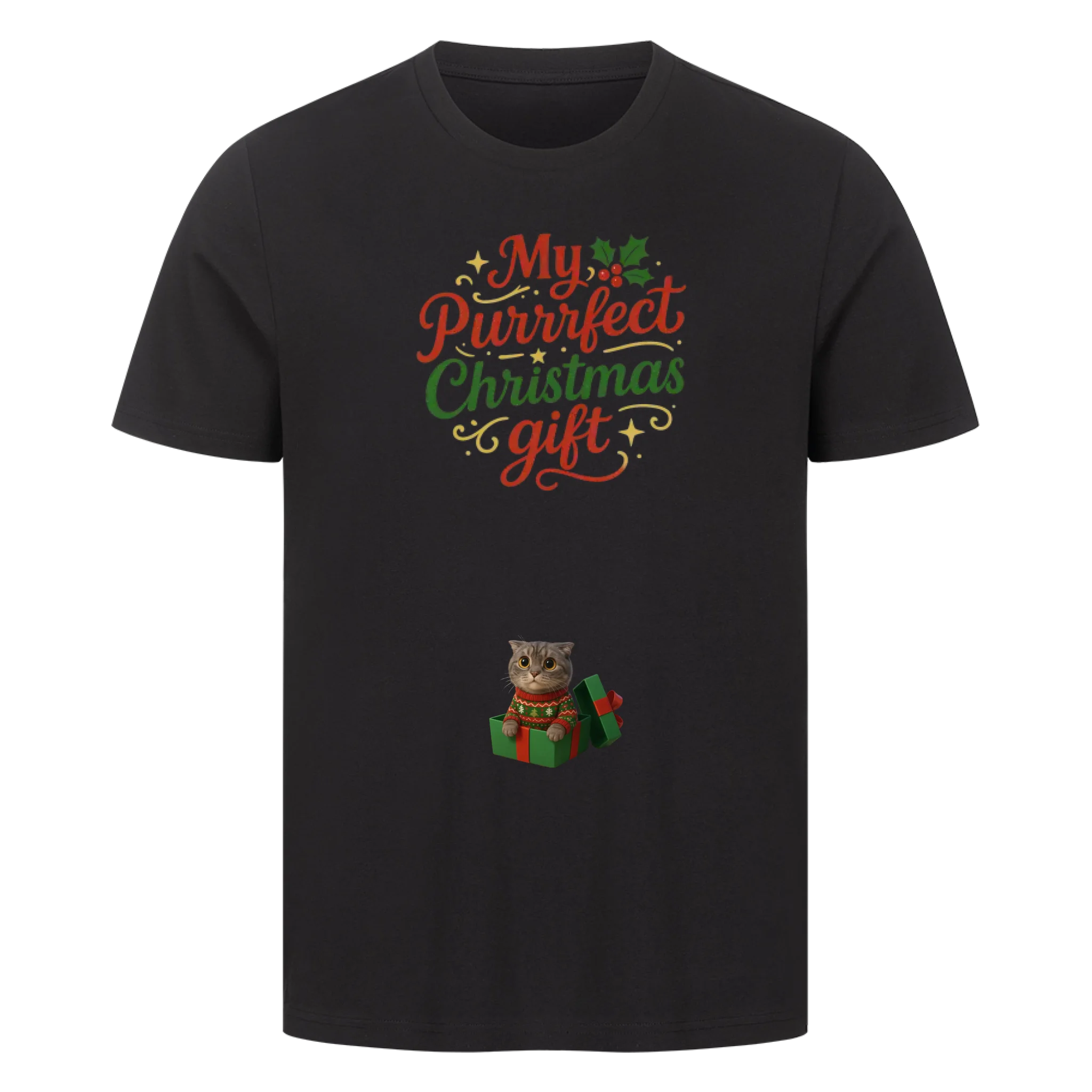 Purrfect Christmas gift T-Shirt