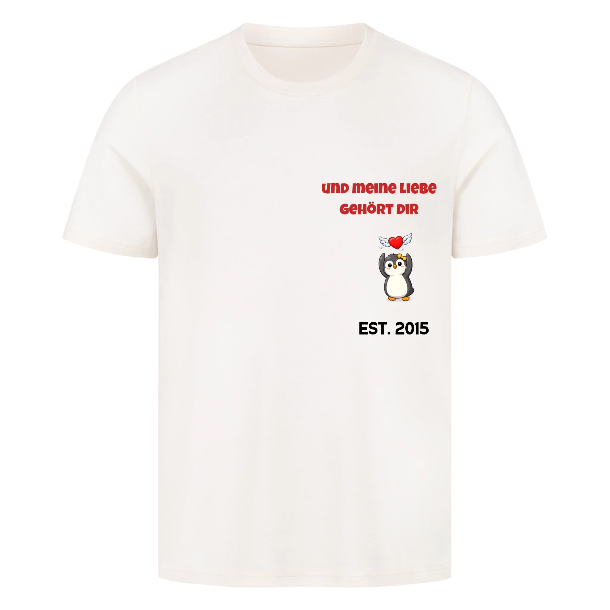 Valentinstag T-Shirt Pinguin 2