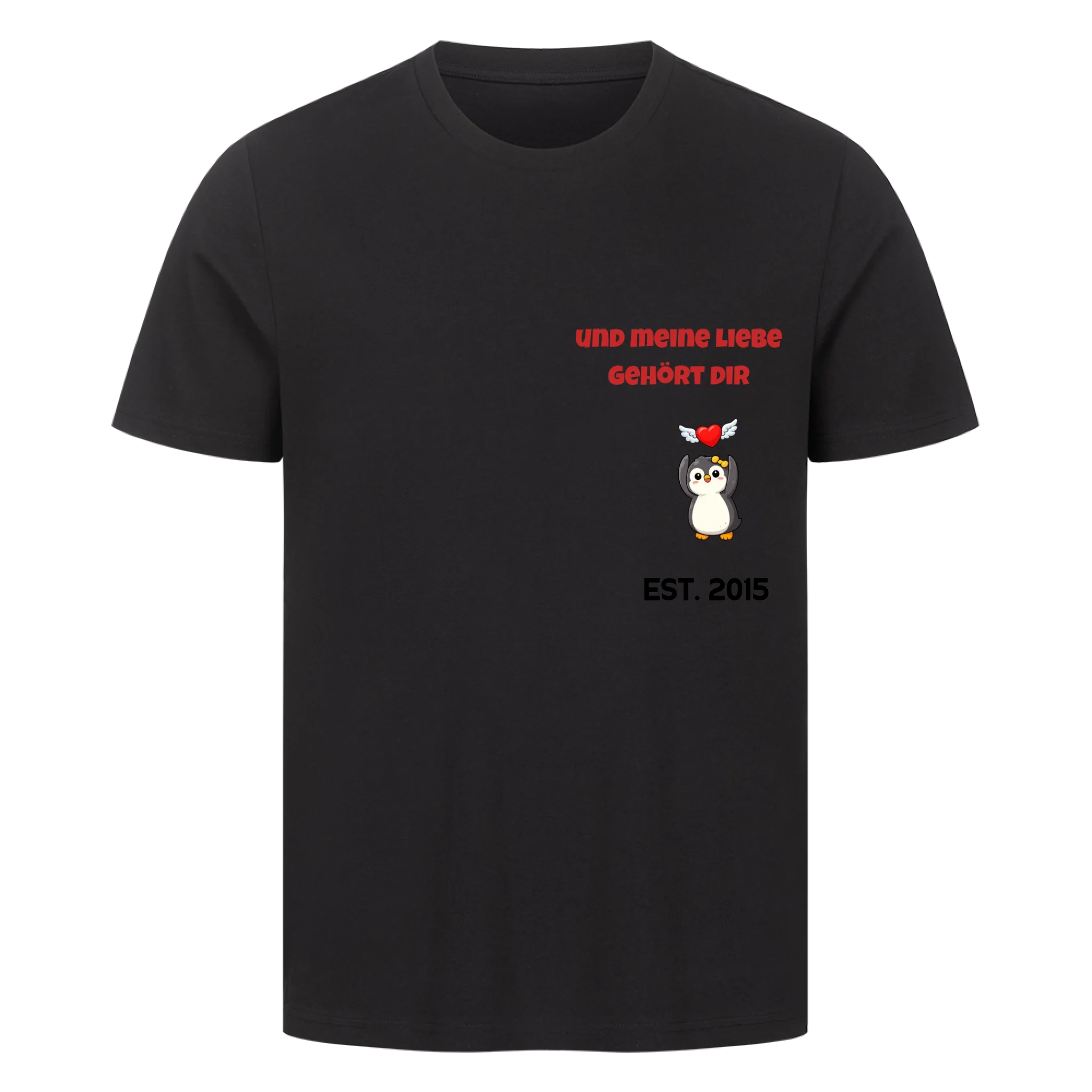 Valentinstag T-Shirt Pinguin 2