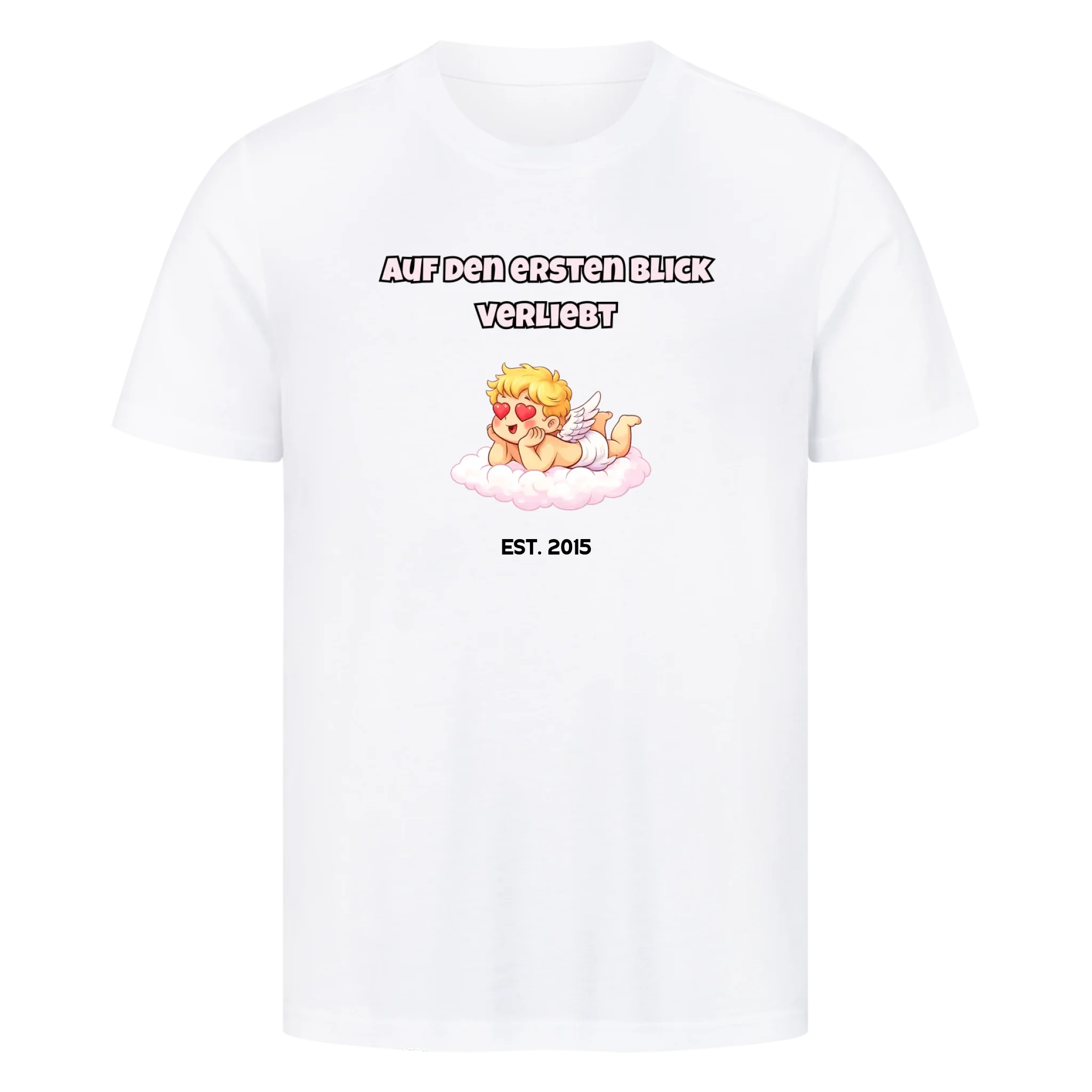 Auf den ersten Blick verliebt Valentinstag T-Shirt 1