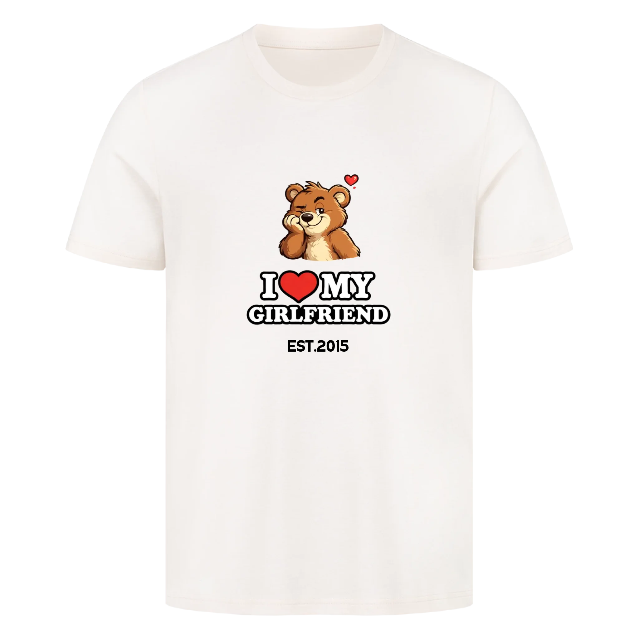 I LOVE MY GIRLFRIEND Valentinstag T-Shirt