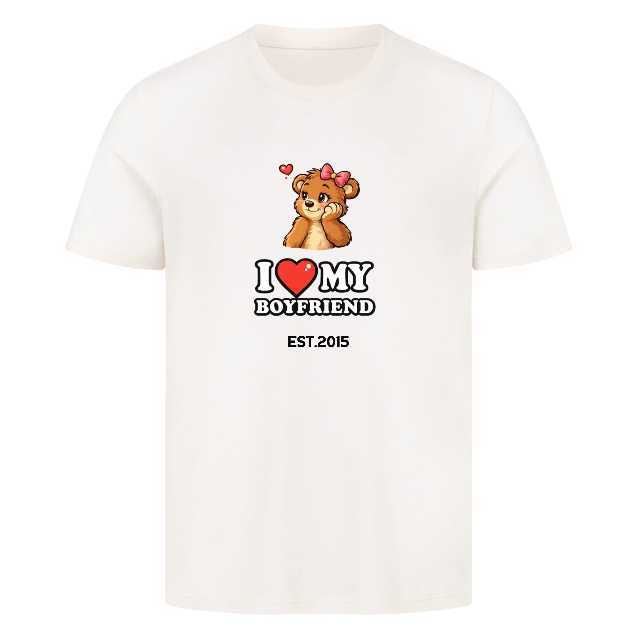 I LOVE MY BOYFRIEND Valentinstag T-Shirt
