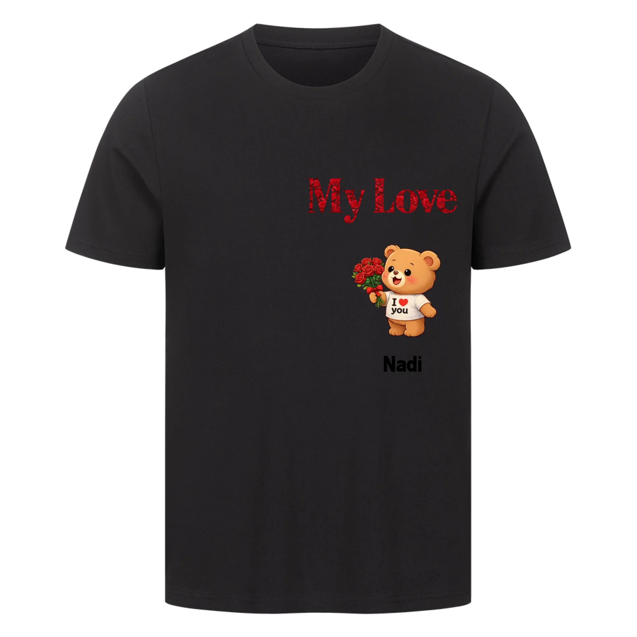 MY LOVE 1 Valentinstag T-Shirt