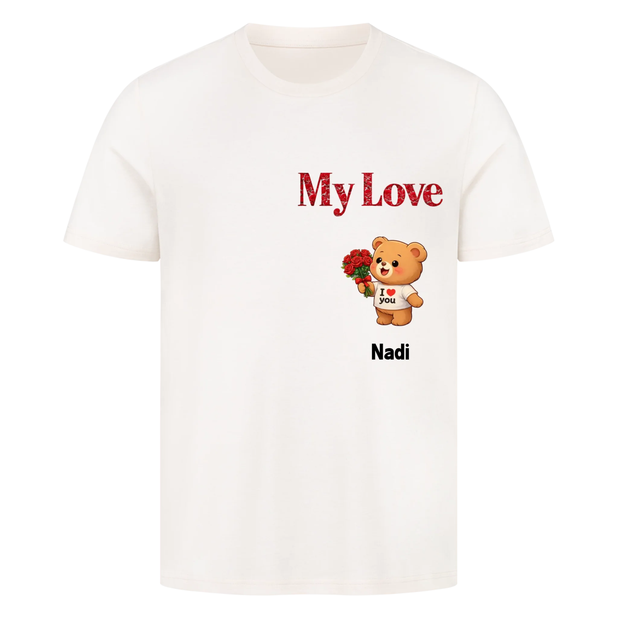 MY LOVE 1 Valentinstag T-Shirt