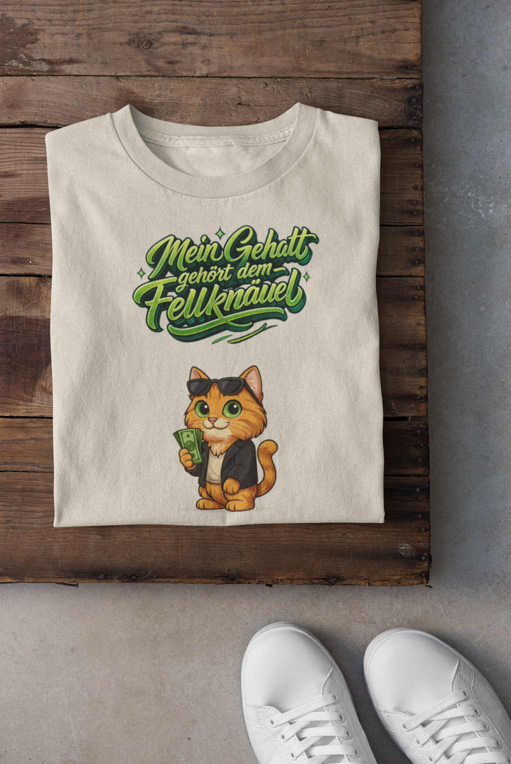 Gehalt an Fellknäuel T-Shirt