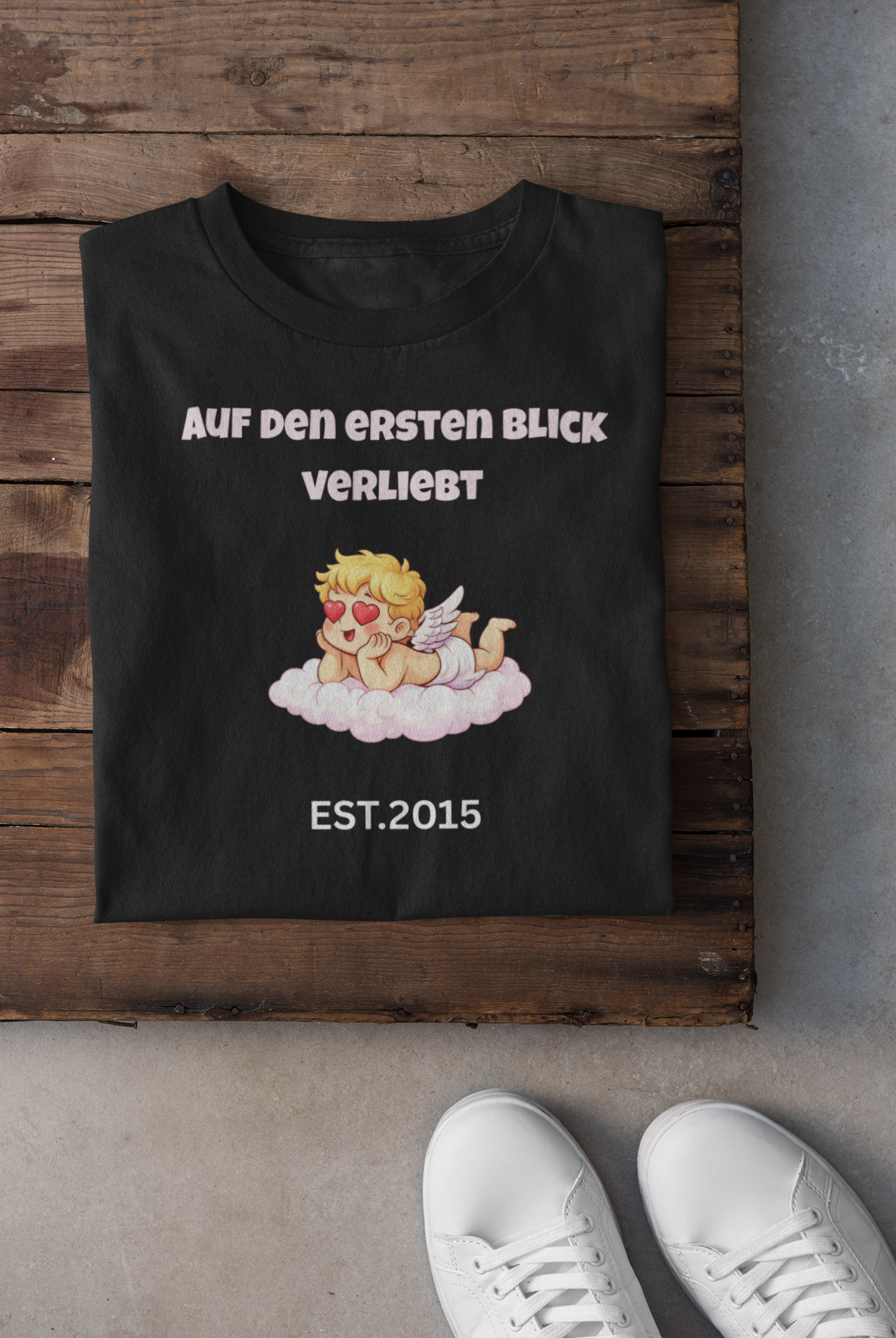 Auf den ersten Blick verliebt Valentinstag T-Shirt 1