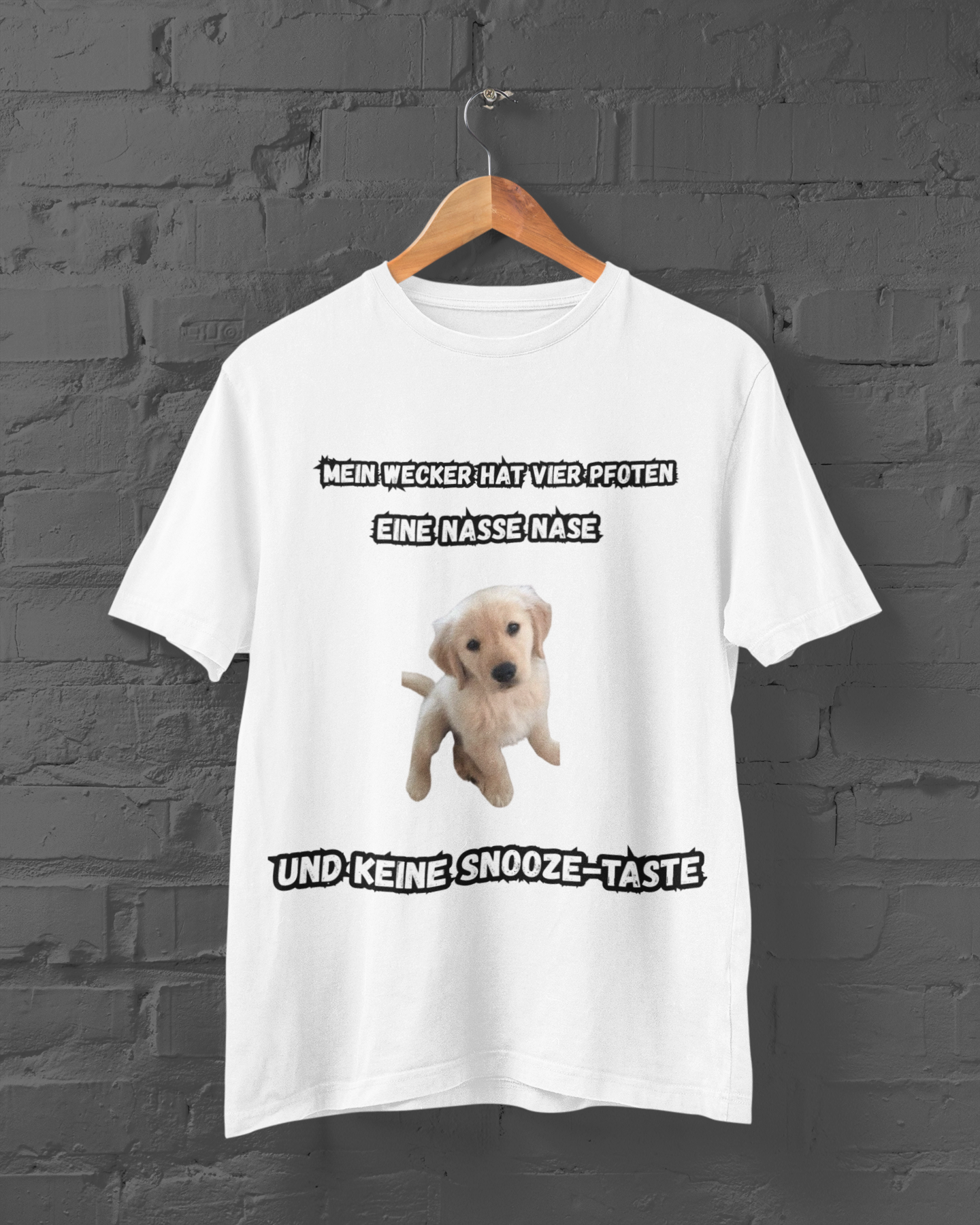 Personalisiertes Hundebesitzer-T-Shirt